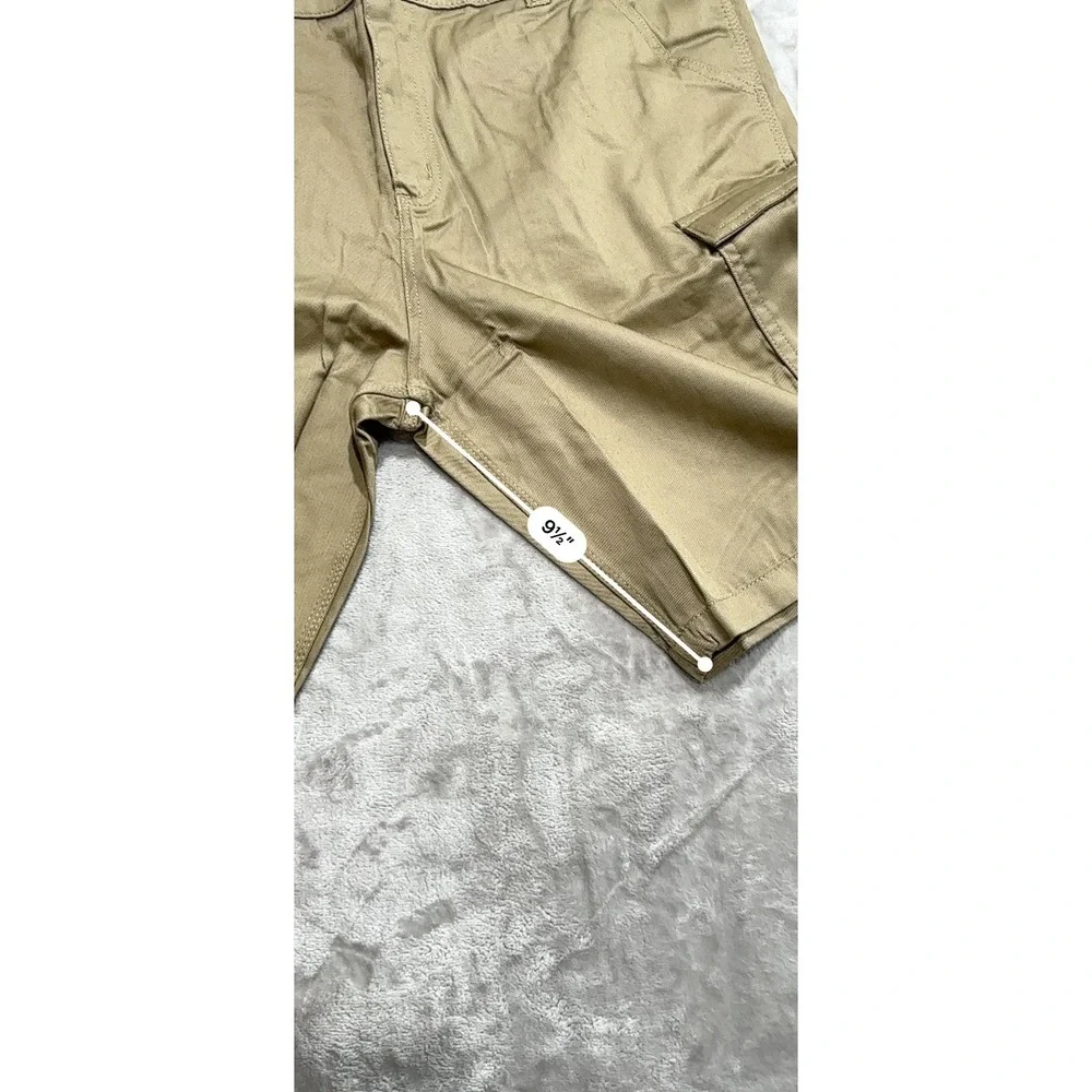 Directv Direct Tv Cargo Shorts Men's Size‎ 42 Beige Khaki Straight Leg Brand New